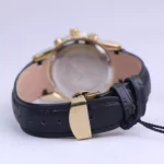 ساعت مچی الگانس زنانه بند چرم مشکی صفحه دودی L 1238/14 - Image 4