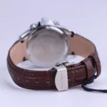 ساعت مچی الگانس زنانه بند چرم قهوه ای قاب نقره ای L 1246/5 - Image 3