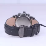 ساعت مچی الگانس زنانه بند چرم مشکی صفحه سرمه ای L 1249/6 - Image 3