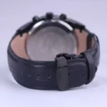 ساعت مچی عقربه ای الگانس مردانه بند چرم مشکی G 1202/3 - Image 4