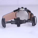ساعت مچی عقربه ای الگانس مردانه بند چرم مشکی G 1202/3 - Image 3
