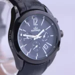 ساعت مچی عقربه ای الگانس زنانه بند چرم مشکی L 1202/4 - Image 2