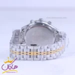 ساعت مچی مردانه الگانس فلزی نقره ای طلایی صفحه سبز 8561/1 - Image 3