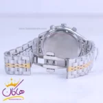 ساعت مچی مردانه الگانس فلزی نقره ای طلایی صفحه سبز 8561/1 - Image 2
