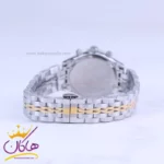 ساعت مچی الگانس زنانه فلزی نقره ای طلایی صفحه سبز 8561/2 - Image 3