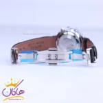 ساعت مچی عقربه ای الگانس زنانه بند چرم صفحه مشکی ER2126/2 - Image 2