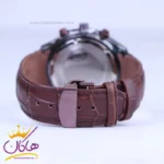 ساعت مچی عقربه ای الگانس مردانه بند چرم قهوه ای ER2127/11 - Image 3