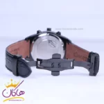 ساعت مچی عقربه ای الگانس مردانه بند چرم مشکی ER2128/3 - Image 2