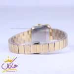 ساعت مچی الگانس زنانه استیل طلایی صفحه مربع ER 2196/2 - Image 2