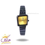 ساعت مچی الگانس زنانه استیل مشکی صفحه مربع ER 2196/5