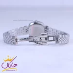 ساعت مچی الگانس زنانه استیل نقره ای قاب مربع ER 2200/2 - Image 2