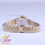 ساعت مچی الگانس زنانه استیل طلایی قاب مربع ER 2200/5 - Image 3