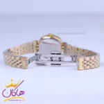 ساعت مچی الگانس زنانه استیل طلایی قاب مربع ER 2200/5 - Image 2