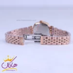 ساعت مچی الگانس زنانه استیل رزگلد قاب مربع ER 2200/6 - Image 2