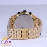 ساعت مچی الگانس مردانه فلزی طلایی صفحه مشکی G 2363/1 - Image 3