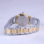 ساعت عقربه ای الگانس زنانه فلزی نقره ای طلایی 8018/4 - Image 3