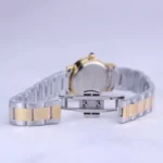 ساعت عقربه ای الگانس زنانه فلزی نقره ای طلایی 8018/4 - Image 2