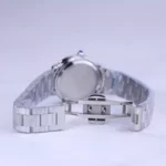 ساعت عقربه ای الگانس زنانه فلزی نقره ای صفحه مشکی 8019/2 - Image 2