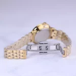 ساعت مچی الگانس زنانه فلزی طلایی صفحه سفید 8022/4 - Image 2
