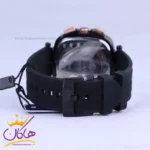 ساعت الگانس اسپشیال مردانه بند رابر مشکی قاب مربع 8166/1 - Image 2