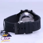 ساعت الگانس اسپشیال مردانه بند رابر مشکی قاب مربع ES8168/2 - Image 3
