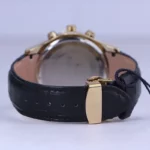 ساعت مچی مردانه الگانس چرم مشکی قاب طلایی G 1194/4 - Image 3