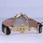 ساعت مچی مردانه الگانس چرم مشکی قاب طلایی G 1194/4 - Image 2