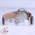 ساعت عقربه ای الگانس مردانه چرم قهوه ای شیشه آبی G 1211/3 - Image 2