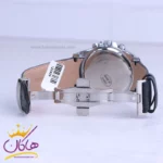 ساعت عقربه ای الگانس مردانه چرم مشکی صفحه سبز G 1256/5 - Image 2
