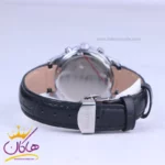 ساعت مچی الگانس زنانه بند چرم مشکی شیشه آبی L 1211/2 - Image 3