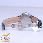 ساعت مچی الگانس زنانه بند چرم مشکی شیشه آبی L 1211/2 - Image 2