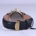 ساعت مچی الگانس زنانه بند چرم مشکی قاب طلایی L 1244/1 - Image 4