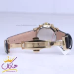 ساعت مچی الگانس زنانه چرم مشکی قاب طلایی L 2097/8 - Image 2