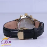 ساعت مچی عقربه ای الگانس زنانه بند چرم مشکی قاب طلایی L2095/9 - Image 3