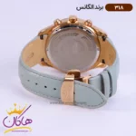 ساعت الگانس مردانه بند چرمی کرنوگراف 318 - Image 5