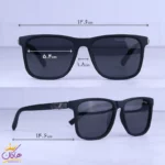 عینک آفتابی امپریو آرمانی مردانه پلاریزه مشکی P3306/1 - Image 2