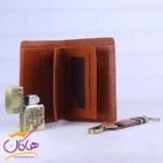 ست سه تیکه کیف جیبی جاکلیدی فندک چرم فندی 579 - Image 8