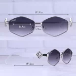 عینک آفتابی زنانه فندی عینک فشن FE 402721/2 - Image 2