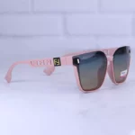 عینک آفتابی فندی زنانه فریم مربع صورتی P 2320/5 - Image 4