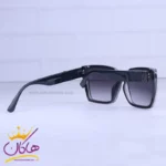 عینک آفتابی فندی زنانه فریم مربع طوسی 10827/4 - Image 3