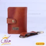 ست کیف جاکارتی و جاکلیدی چرم فراگامو 115 - Image 5