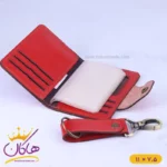 ست کیف جاکارتی و جاکلیدی چرم فراگامو 120 - Image 4