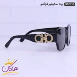عینک آفتابی اورجینال مشکی فراگامو SF1121S - Image 8