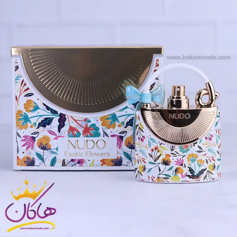Fragrance-perfume-NUDO-exotic-flowers1.webp ادکلن فراگرنس زنانه نودو اگزوتیک فلاور مدل نارکوتیک دیلایت - Image 1