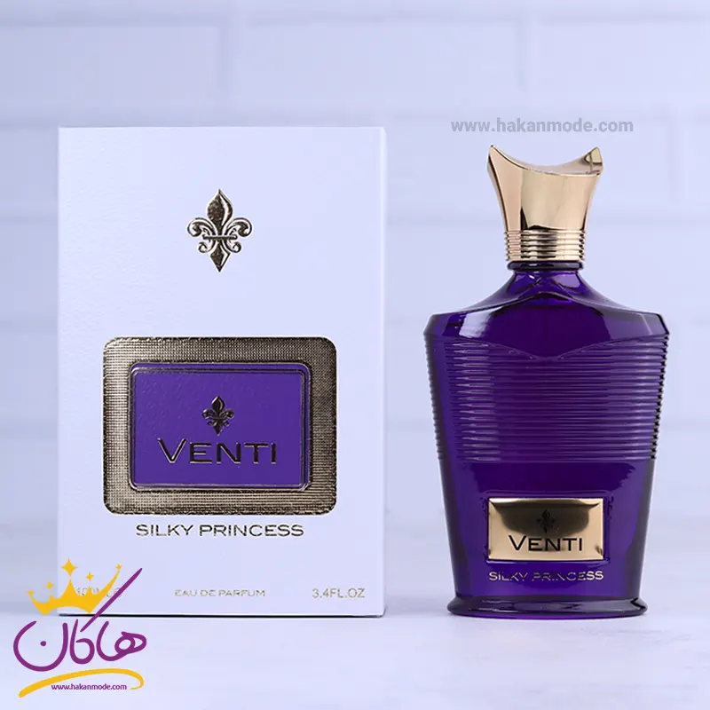 Fragrance-perfume-Venti-silky-princess1.webp ادکلن فراگرنس ونتی سیلکی پرنسس زنانه مدل کرید کویین اف سیلک - Image 1