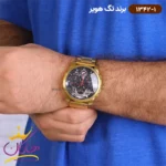 ساعت تگ هویر مردانه طلایی فلزی اتوماتیک 1342/1 - Image 4