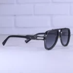 عینک آفتابی خلبانی گوچی مردانه فریم مشکی GG 6807/1 - Image 4