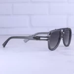 عینک آفتابی خلبانی گوچی مردانه فریم طوسی GG 6807/2 - Image 4