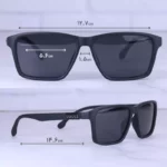 عینک آفتابی گوچی فریم مشکی مات پلاریزه P 3332/1 - Image 2