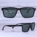 عینک آفتابی گوچی فریم مشکی عدسی سبز پلاریزه P 3332/2 - Image 2